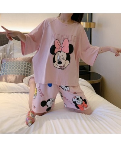 Minnie Mouse Women Pajamas Set Sleepwear Summer 2023 Soft Mujer Pijamas Nuisette Lingerie Nightwear Pyjamas Pjs Suit 2Pcs $33...