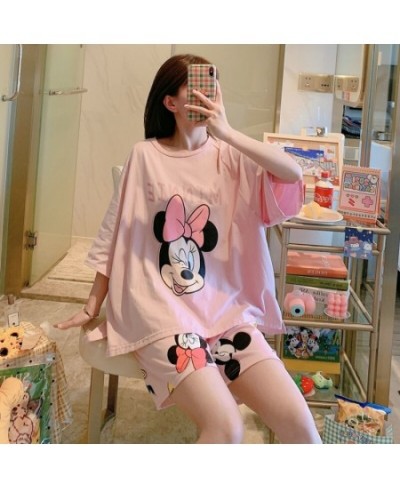 Minnie Mouse Women Pajamas Set Sleepwear Summer 2023 Soft Mujer Pijamas Nuisette Lingerie Nightwear Pyjamas Pjs Suit 2Pcs $33...