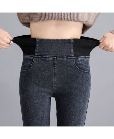 Pants Plus Size 26-34 Slim Jeans For Women Skinny High Waist Jeans Woman Blue Denim Pencil Pants Stretch Waist Women Basic $3...