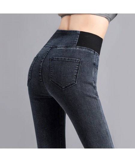 Pants Plus Size 26-34 Slim Jeans For Women Skinny High Waist Jeans Woman Blue Denim Pencil Pants Stretch Waist Women Basic $3...