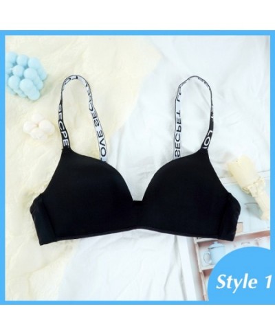 Women's Lingerie Push Up Bra Deep U Letter Straps Intimates Sexy Bralette Wireless Underwear Seamless Women Fashion Bra $17.2...