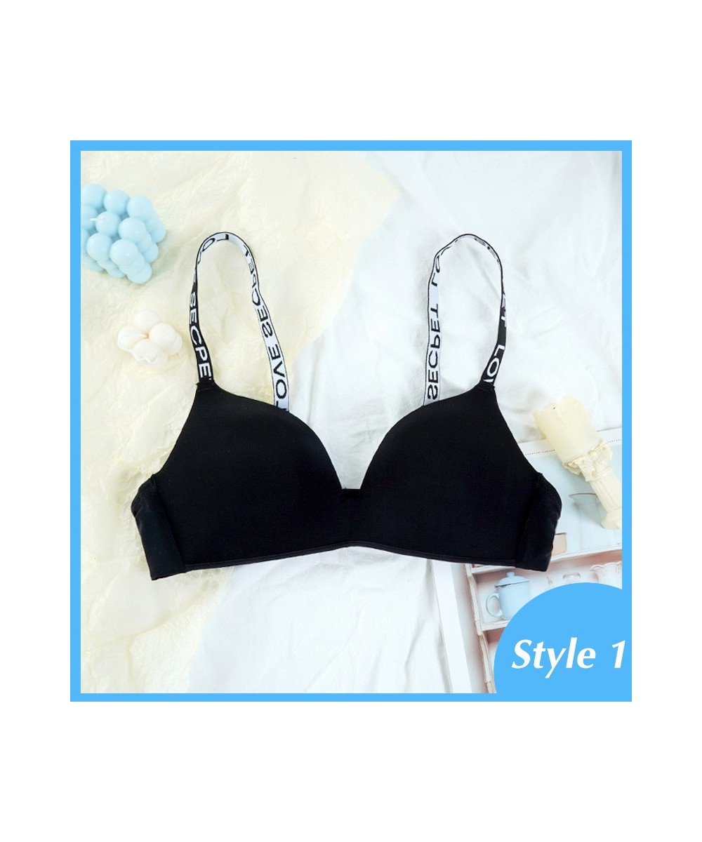 Women's Lingerie Push Up Bra Deep U Letter Straps Intimates Sexy Bralette Wireless Underwear Seamless Women Fashion Bra $17.2...