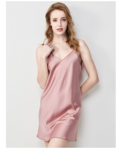 Diana Sexy Pajamas Ice Silk Nightdress Women's Summer Suspender Dress Two-Piece Pajamas Morning Gowns Pajamas Home Wear $106....