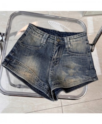 new summer fashion casual sexy cotton stretch brand young female women girls high waist denim shorts $67.47 - Jeans