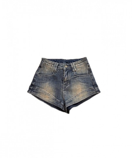 new summer fashion casual sexy cotton stretch brand young female women girls high waist denim shorts $67.47 - Jeans