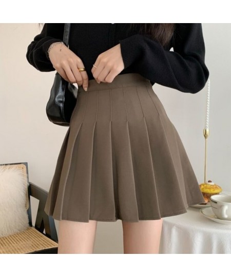 Autumn Korean Skirt Shorts Women High Waist Sexy Mini Skirt School Short Pleated Kawaii Japanese Pink Skirt Female Spring $21...