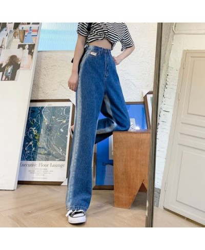 Blue Jeans Woman High Waist Y2k Straight Leg Jeans Women 2022 Female Clothing Denim Korean Fashion Women's Pants Vintage $46....