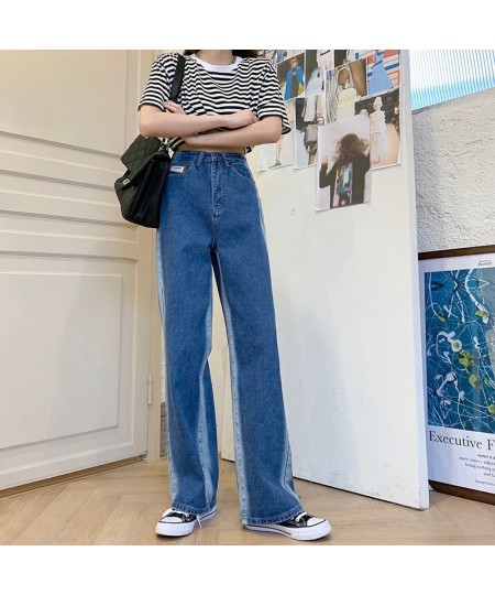 Blue Jeans Woman High Waist Y2k Straight Leg Jeans Women 2022 Female Clothing Denim Korean Fashion Women's Pants Vintage $46....