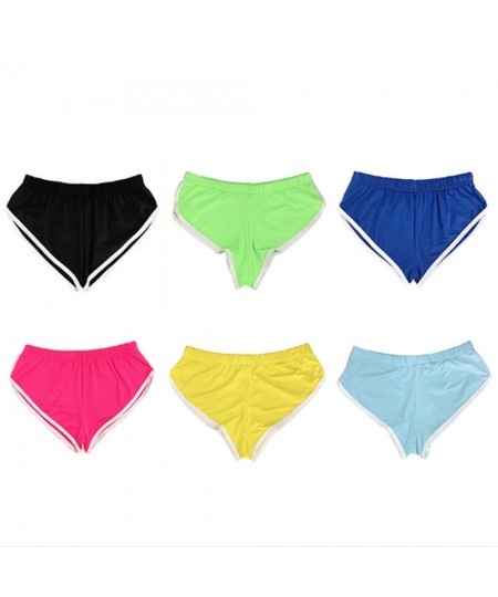 Women Sexy Candy color stretch shorts feminine sports shorts YF049-060 $21.87 - Bottoms