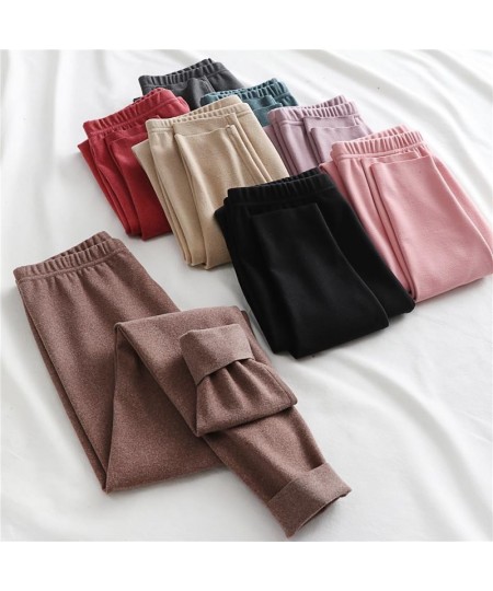 Women 2023 Spring Autumn Cotton Seamless Leggings Female High Waist Leggings Ladies Fashion Fitness Slim Warm Legging Pants $...