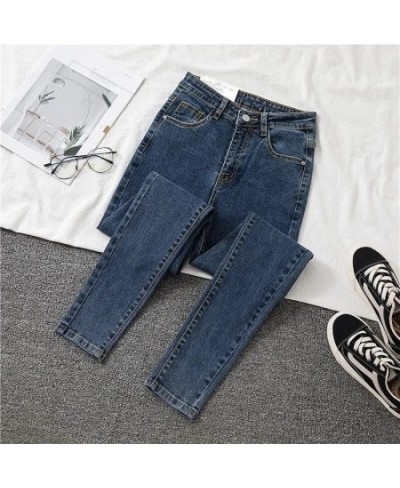 Women's Jeans Slim Thin Female Denim Pants Womens Jeans Spring Autumn Woman Stretch Bottoms Feminino Skinny Pants Women $40.4...