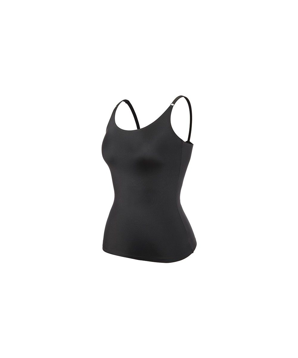 Summer Seamless Shapewear Tops Women Tummy Control Smooth Body Shaper Camisole Nude Black Tank Top Slim Belly Compression Ves...