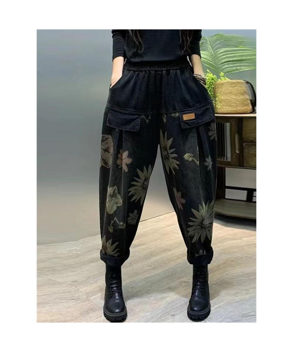 Summer Ice Silk Jeans Women Soft High Waist Wide Leg Pants Femme Thin Loose Casual Ankle Length Cool Denim Pants Mujer $46.06...