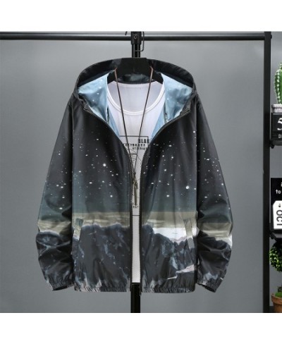 Windbreaker Women Basic Jackets Coats 2023 Summer Fashion Print Women's Hooded Jackets Zipper Thin Lightweight Jackets Famale...