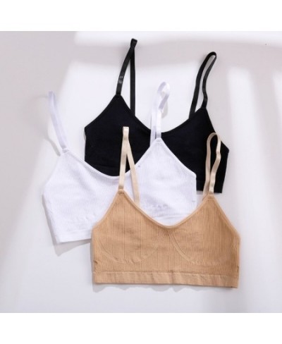 Women Active Bra Tube Top Cotton Female Push Up Thin Sexy Lingerie Fitness Seamless Underwear Soft Brassiere Bandeau Top Tank...