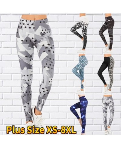 Women's Fashion Yoga Pants Trousers 3D Printing Fitness Pants Sports Pants Yoga Pants Running Sports Pants XS-8XL $25.61 - Bo...