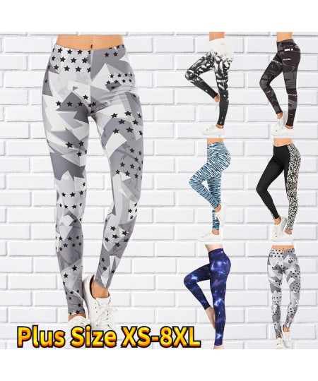 Women's Fashion Yoga Pants Trousers 3D Printing Fitness Pants Sports Pants Yoga Pants Running Sports Pants XS-8XL $25.61 - Bo...