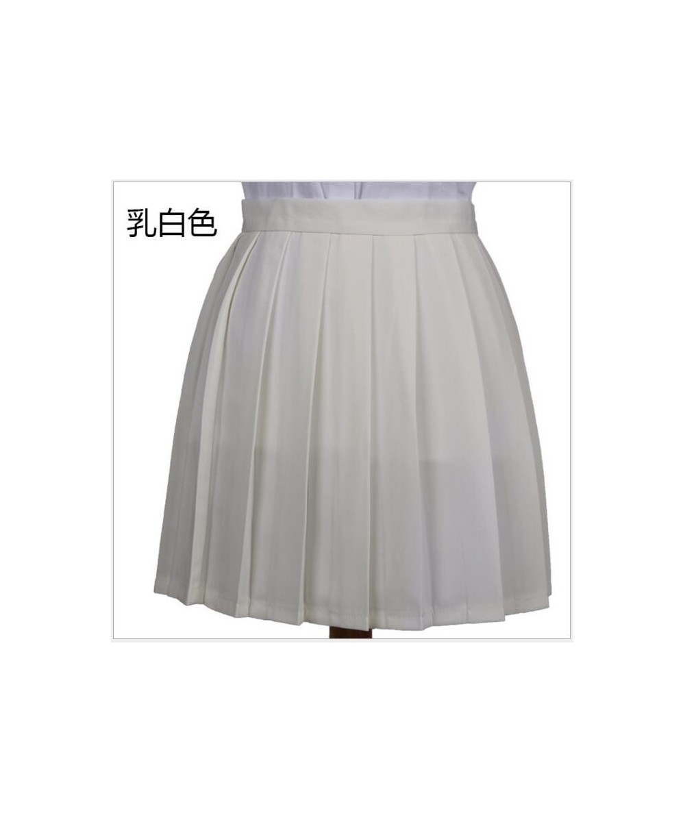 new 2022 summer Student Pretty New Fashion Women Mini Skirt Women Solid Stripe lolita Pleated Skirt $24.15 - Bottoms