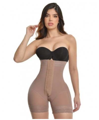 Slimming Fajas Lace Butt Lifter Shapewear Super High Waisted Push Up Short With 3 Rows Of Snaps And Enhancement Bootylicious ...