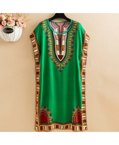 Mid-Length Ethnic Style Nightdress Beach Sleeveless Summer Nightgowns Women Sleepwear Nightshirt Loose Mother Dress $24.76 - ...