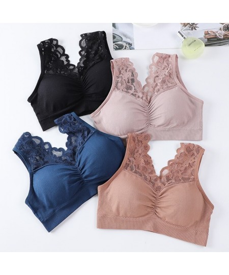 Han Edition Lace Summer New Beauty Back v-Neck Vests Type On The Fashion That Wipe a Bosom Strapless Gathered Female Underwea...