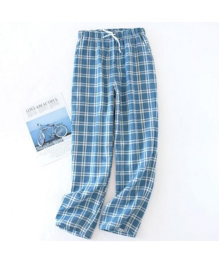 Couple's pajamas pant casual cotton home pants lounge wear sleeping pant women or men nightwear pants female trousers $28.22 ...