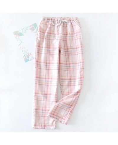 Couple's pajamas pant casual cotton home pants lounge wear sleeping pant women or men nightwear pants female trousers $28.22 ...