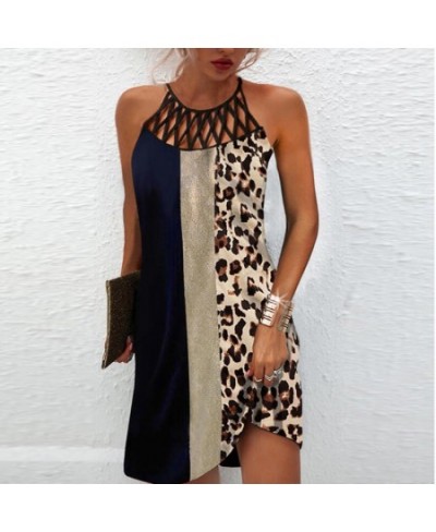 2022 Women Elegant Dress Loose Casual Short Dress Hollow Out Floral Print Round Neck Ladies Summer Dress 2022 $36.11 - Dresses