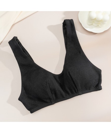 One-piece Women Seamless Bra Ultra Thin Padded Top Bralette Vest Solid Push Up Underwear For Small Chest Female Girls Lingeri...