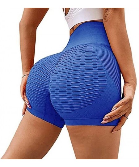 2022 Fashion Three-point Fitness Pants Women's Belly Closing Peach Hip Lifting Elastic Tight Yoga High Waist Running Shorts $...