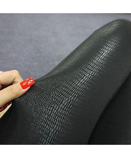 lady fashion faux leather pants women sexy snake patten leggings slim pencil skinny pant designer capris $19.77 - Bottoms