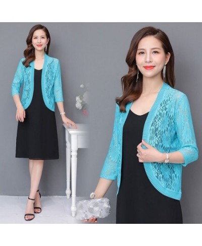 2022 Autumn Summer Sun Protection Clothing Women Lace Cardigan Female Cardigans Women Shawl Coat Ladies Outerwear $21.29 - Sw...