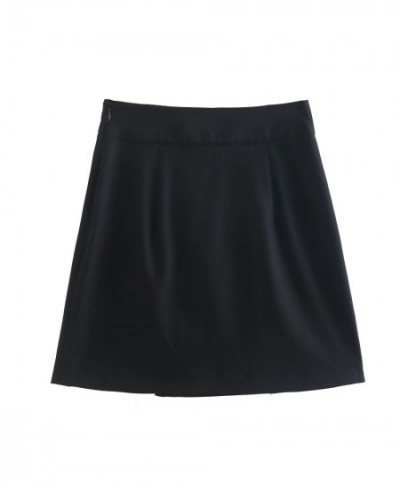 2022 11 New Spring Summer Women Female Sexy Polyester Brand Skirt $33.79 - Skirts