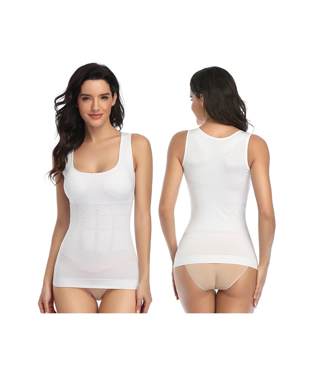 women body shaper bra cami tank top slimming vest corset shapewear slim up lift $20.14 - Underwear