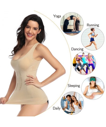 women body shaper bra cami tank top slimming vest corset shapewear slim up lift $20.14 - Underwear