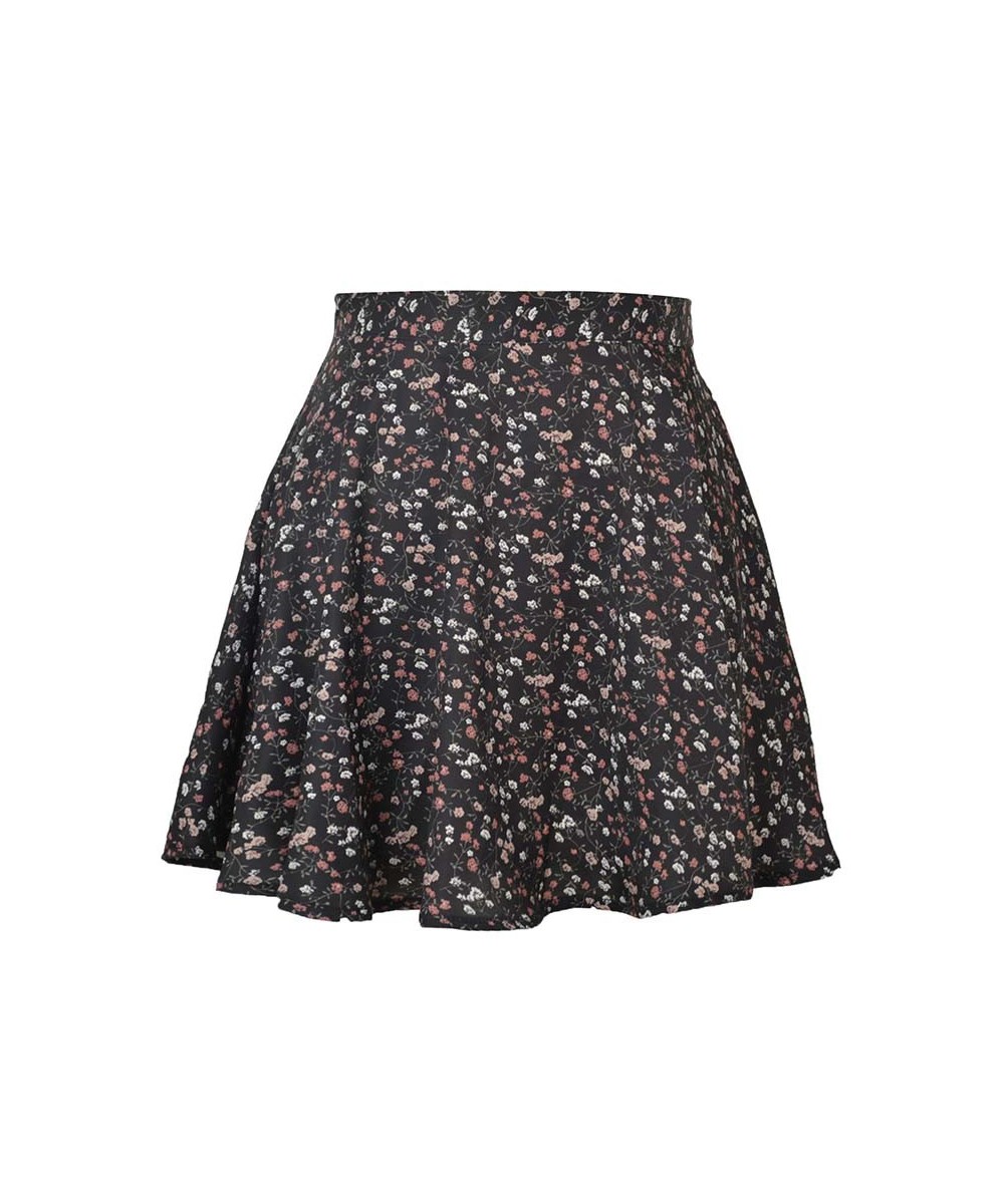 Boho Floral Print Party Skirt Summer New High Waist Pleated Skirt Short Beach Sexy Frills Mini Skirts For Women 2023 $21.75 -...