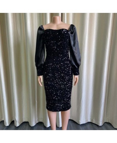 Bodyconclothes Women's Evening Dresses Sequin Party Chic and Elegant Woman Dress Luxury Sexy Rhinestone Prom Dress for Woman ...