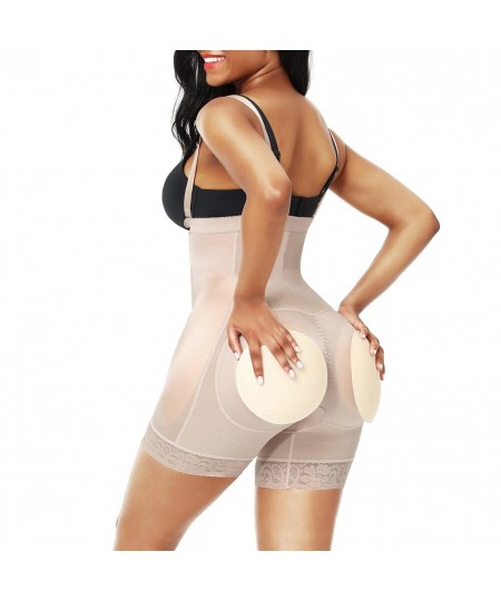 Women Padded Slimming High Waist Tummy Control Butt Lifter Shaper Corset Shapewear Fake Ass Booties Enhancer Thigh Trimmer $6...