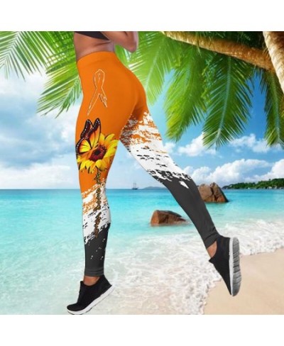 Fashion Women Butterfly Print Leggings Fitness High Waist Gym Leggings Push Ups Fitness Women Print Leggings XS-8XL $27.28 - ...