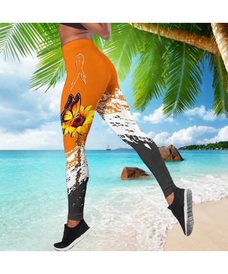 Fashion Women Butterfly Print Leggings Fitness High Waist Gym Leggings Push Ups Fitness Women Print Leggings XS-8XL $27.28 - ...