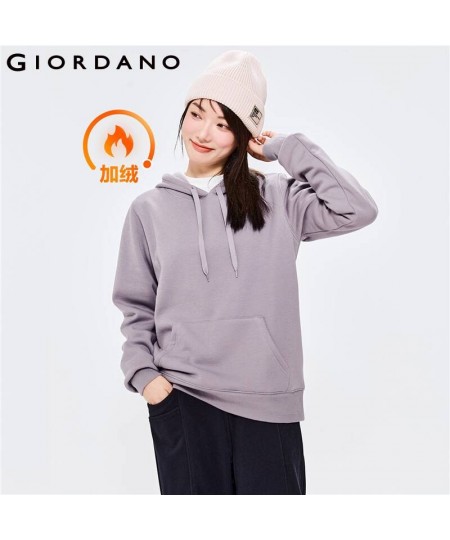 Women Hoodies Chunky Fleece-Lined Kanga Pocket Fashion Hoodies Simple Solid Color Oversize Casual Hoodies 13322761 $59.86 - H...