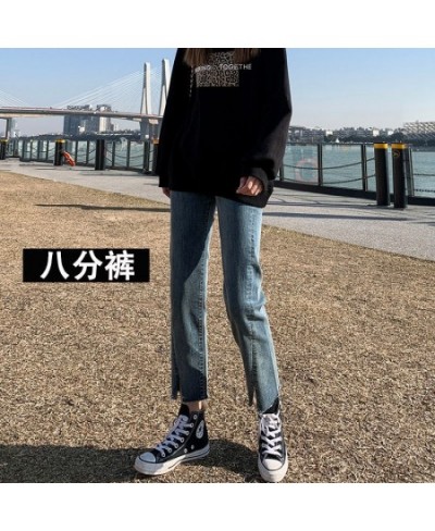 Black Skinny Jeans Women High Waist Casual 202 Autumn Winter Stretch Denim Pants Washed Slim Female Trousers Korean Elegant $...