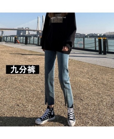 Black Skinny Jeans Women High Waist Casual 202 Autumn Winter Stretch Denim Pants Washed Slim Female Trousers Korean Elegant $...