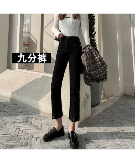 Black Skinny Jeans Women High Waist Casual 202 Autumn Winter Stretch Denim Pants Washed Slim Female Trousers Korean Elegant $...