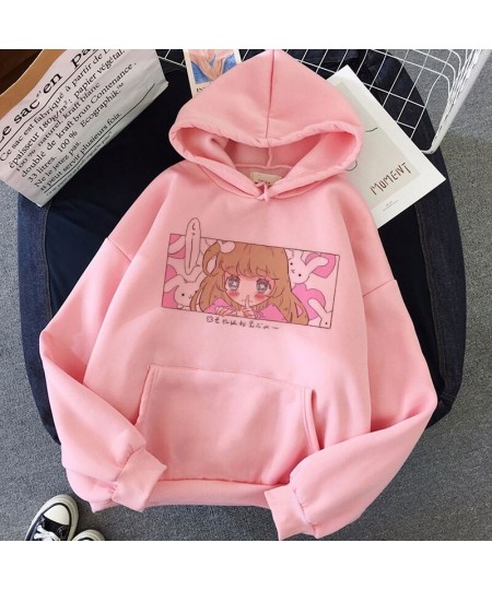 Womens Hoodie Kawaii Anime Girls Japanese Hunter XX Sweatshirt Vintage Harajuku Streetwear Loose Tops Punk Gothic Winter $29....