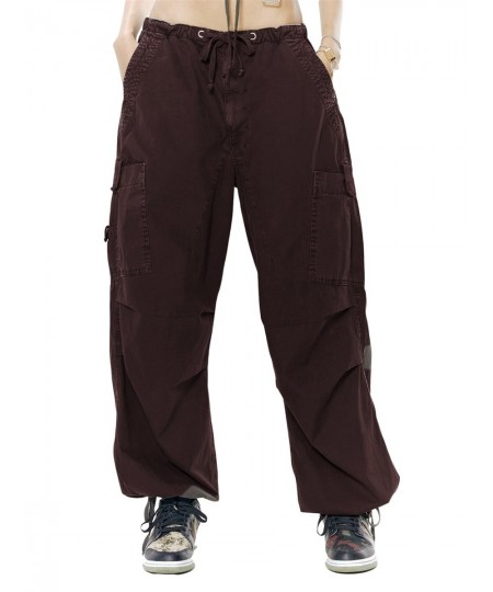 Womens Baggy Cargo Pants Hip Hop Joggers Sweatpants Loose Drawstring Wide Leg Trousers with Multi Pockets Streetwear $42.27 -...