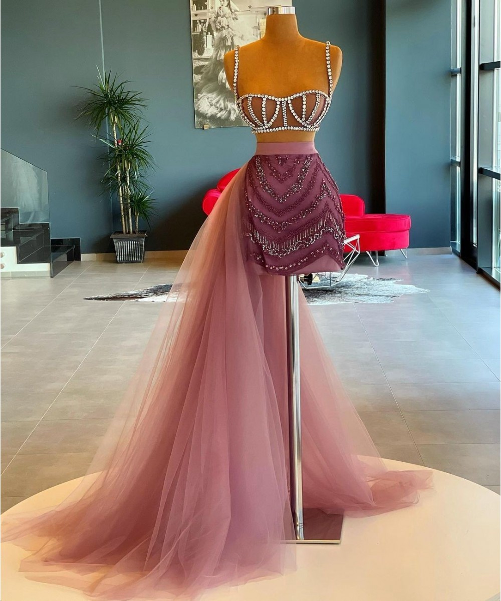 Girls Party Skirts Women Dusty Pink Long Skirts saias longa Custom Made Long Maxi Skirt Lush jupe femme $59.43 - Skirts