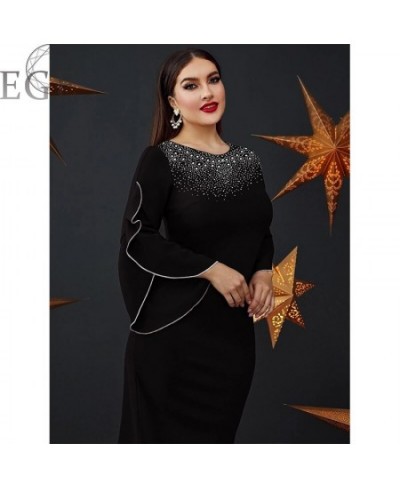 Plus Size 4xl 5xl 6xl Luxury Party Emerald Velvet Dress Shiny Round Neck Plus Size Velvet Evening Dress Banquet Gorgeous 4xl ...