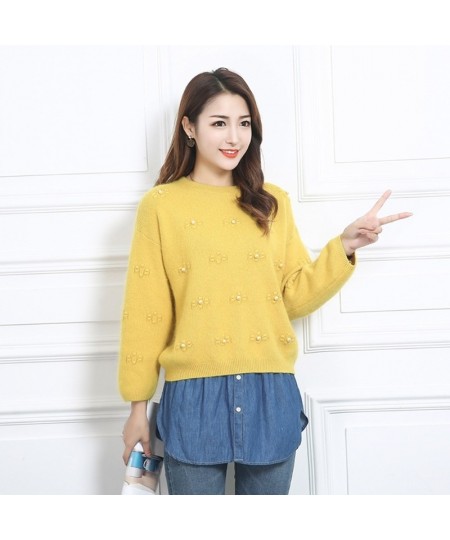 20CF Women Denim Blue Half-Length Shirt Extender Layering Faux Top Lower Sweep Mini Skirt False Hem Splitting Underskirt $22....