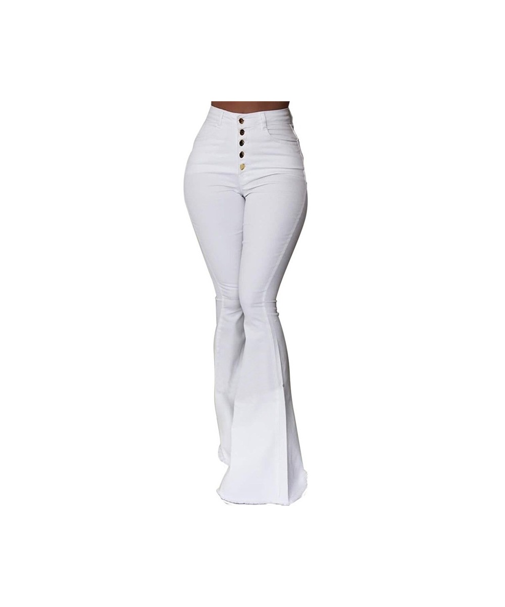 Women Elasticity Bell-bottoms Pants Solid High Waist Elegant Long Pants Fashion Ladies Full Length Trousers Pantalon Femme $3...